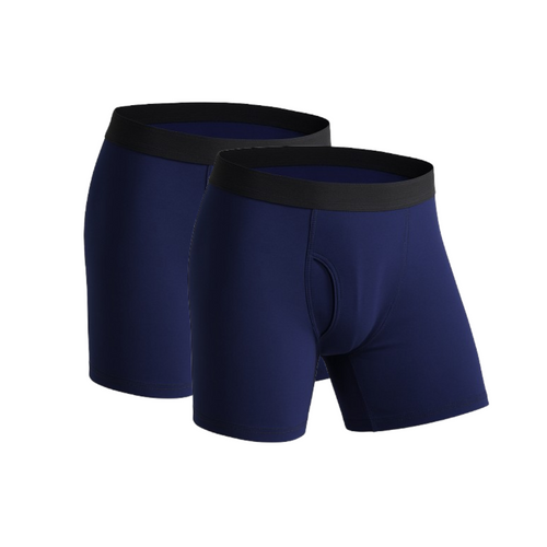 Pack of 2 Men's Discreet Incontinence Boxer Briefs