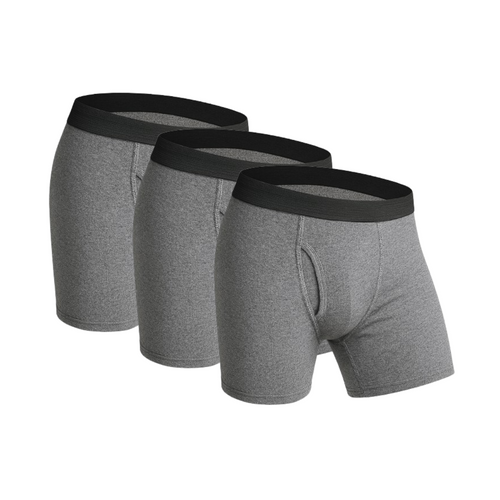 Pack of 3 Men's Discreet Incontinence Boxer Briefs