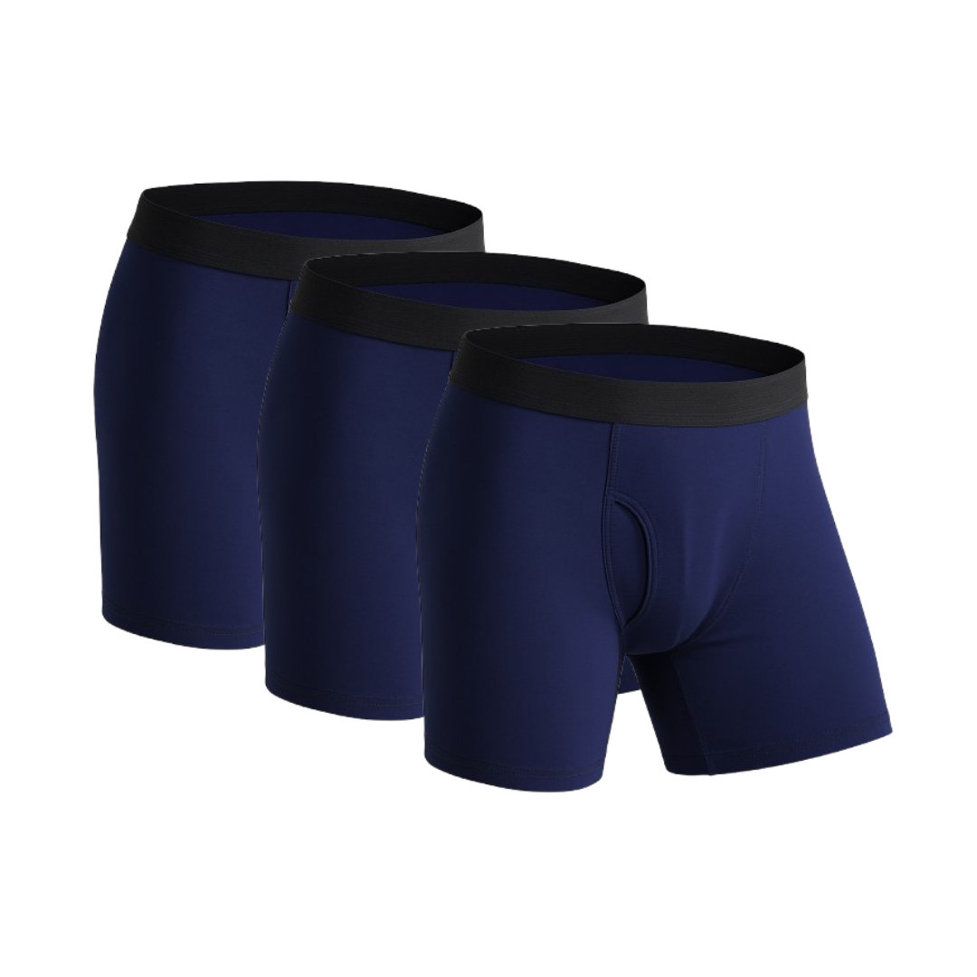 Pack of 3 Men's Discreet Incontinence Boxer Briefs