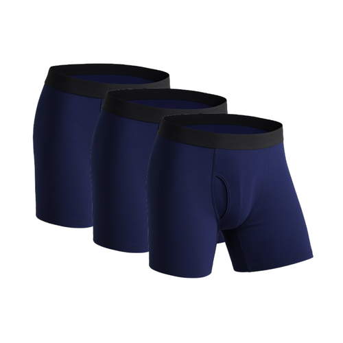 Pack of 3 Men's Discreet Incontinence Boxer Briefs