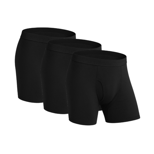Pack of 3 Men's Discreet Incontinence Boxer Briefs