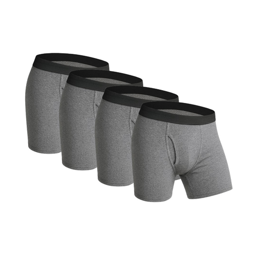 Pack of 4 Men's Discreet Incontinence Boxer Briefs