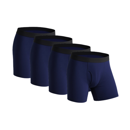 Pack of 4 Men's Discreet Incontinence Boxer Briefs