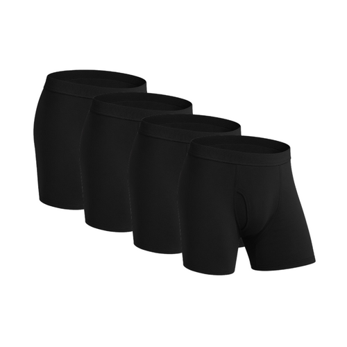 Pack of 4 Men's Discreet Incontinence Boxer Briefs