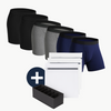 Pack of 6 Men's Discreet Incontinence Boxer Briefs