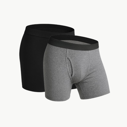 Pack of 2 Men's Discreet Incontinence Boxer Briefs